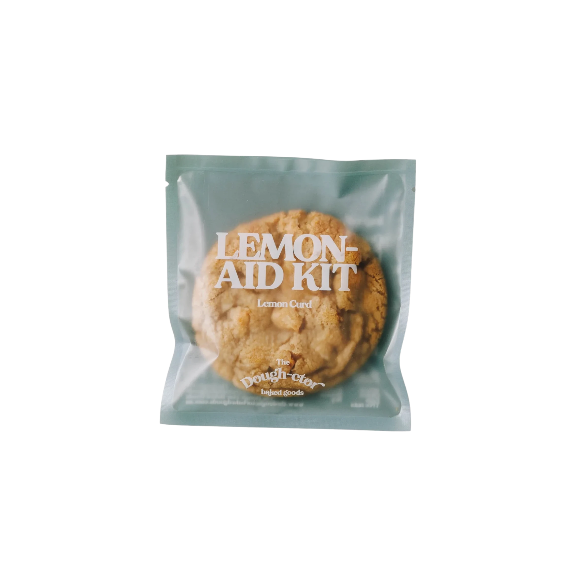 Lemon - Aid Kit - The Dough - ctor Baked Goods - Lemon Curd Cookie - packaging - front view